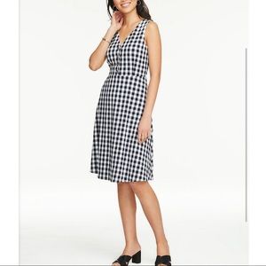 Ann Taylor Factory Gingham Dress, sz 12